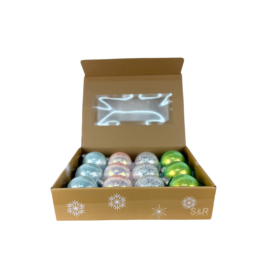 Simply Christmas Lighted Christmas Balls Set Simply Christmas Lighted Christmas Balls Set